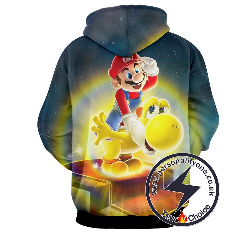 Super Mario - Super Mario Sweat Shirt - Super Mario Hoodies